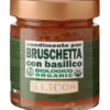 Tomaten-Basilikum-Bruschetta, BIO, 190g - Alicos -Essen Verkaufsgeschäft bruschetta mit Basilikum