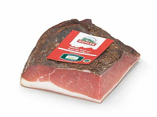 Original Südtiroler Markenspeck G.g.A., 1/4 Hamme, 1,2kg - Kofler Speck 3 Original Südtiroler Markenspeck G.g.A., 1/4 Hamme, 1,2kg - Kofler Speck