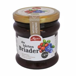 Fruchtaufstrich "die Harten Briader" - Bergbeeren, 340ml - Moser KG Bäckerei