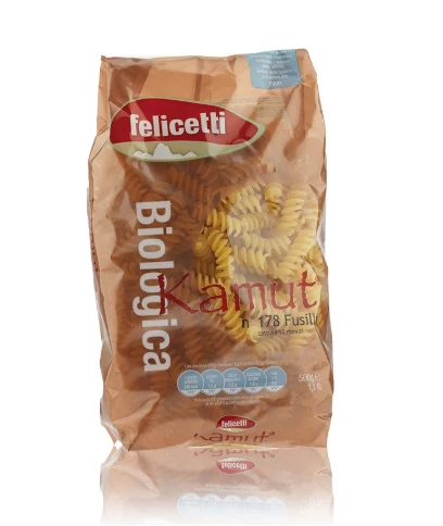 BIO Fusilli Mit Kamutmehl, 500 G - Felicetti 3 BIO Fusilli Mit Kamutmehl, 500 G - Felicetti