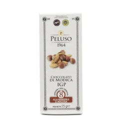 Schokoladetafel Von Modica, Peluso, Mit Mandeln Und Haselnüssen, 75 G - Peluso1964