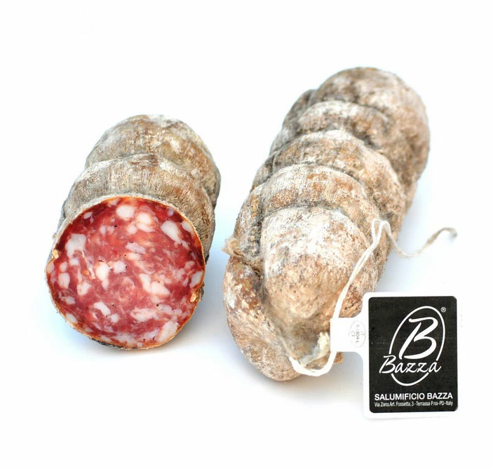 Salami Aus Schweinefleisch Mit Knoblauch, Ca. 550 G - Bazza 3 Salami Aus Schweinefleisch Mit Knoblauch, Ca. 550 G - Bazza