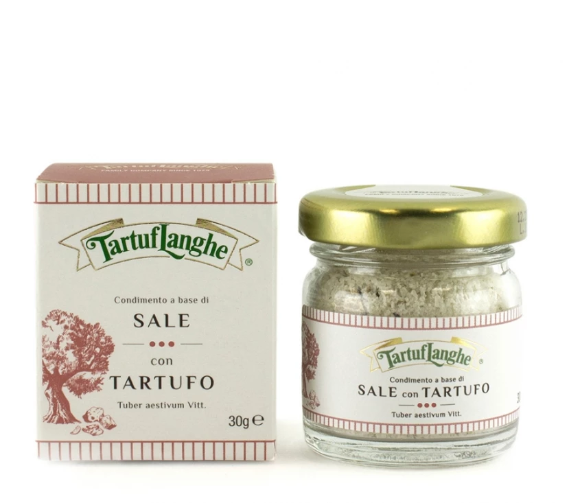 Salz Mit Schwarzem Trüffel 30g - Tartuflanghe 4 Salz Mit Schwarzem Trüffel 30g - Tartuflanghe - Image 2