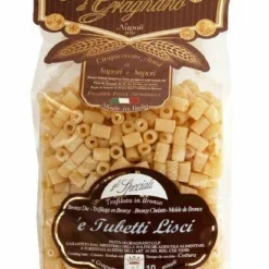 La Fabbrica Della Pasta Di Gragnano Tubetti Lisci IGP - Exzellente, Kleine Nudeln Aus Neapel, 500g